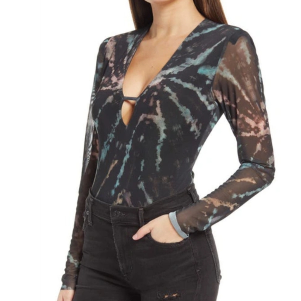 Afrm mesh bodysuit